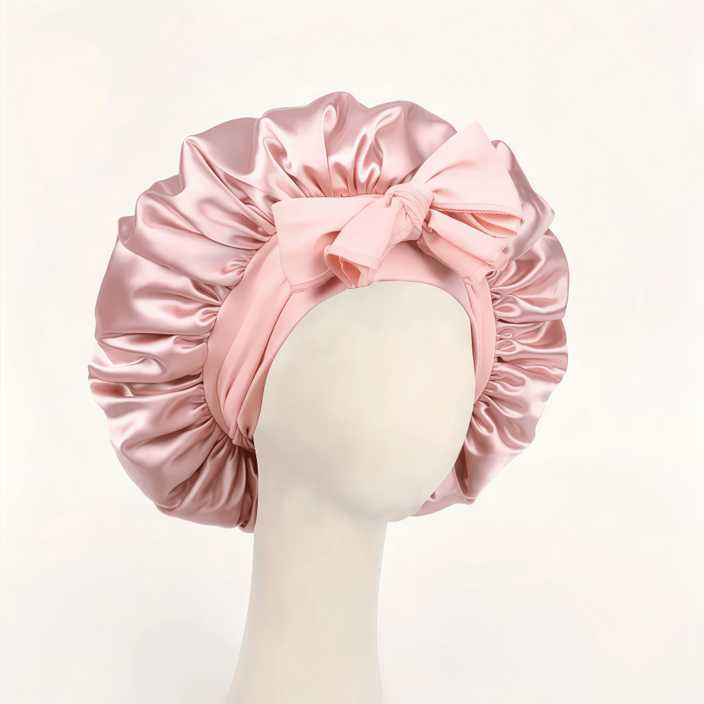 Hair Care Long Hair - 1pc Luxury Satin Silk Sleep Cap