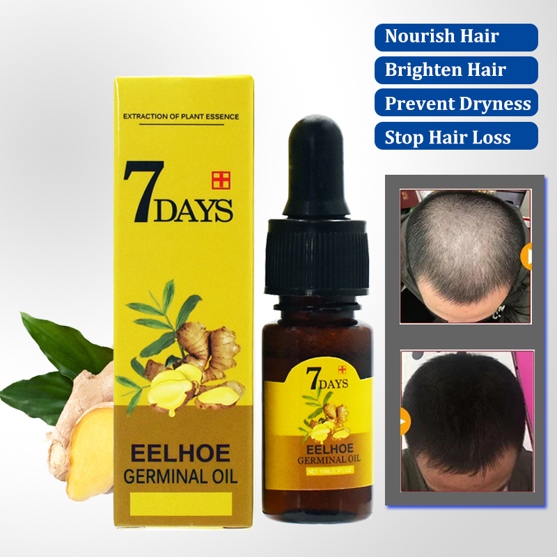 Hair Care Essential Oil Atomizing - Ginger Hair Growth Essential Oils Serum