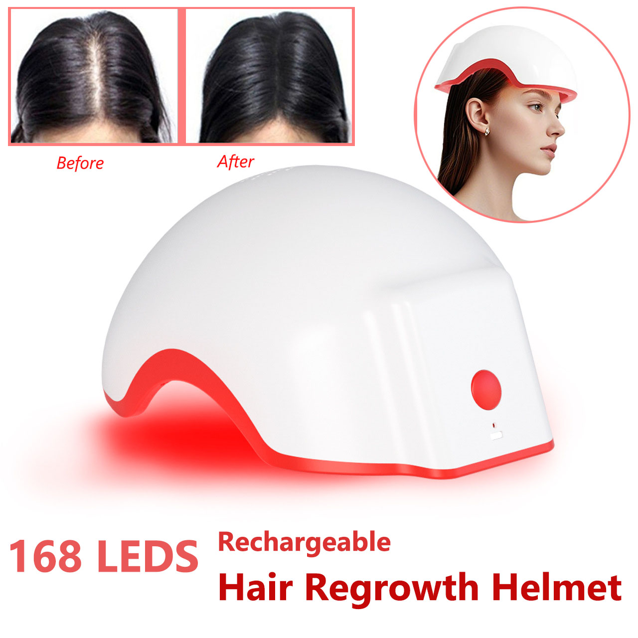 Hair Care Vegan - Red Light Therapy Device Hat Near