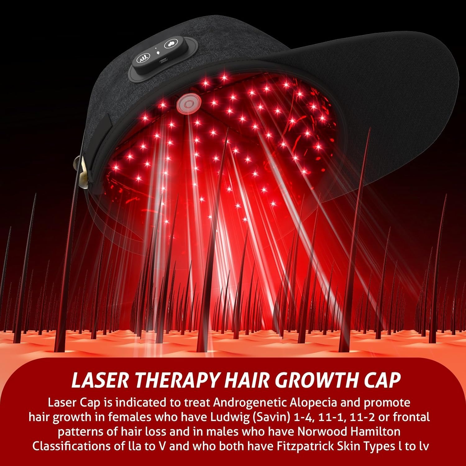 Wireless Laser Cap Hair Growth – Hair Care Vegan recenzja i cena