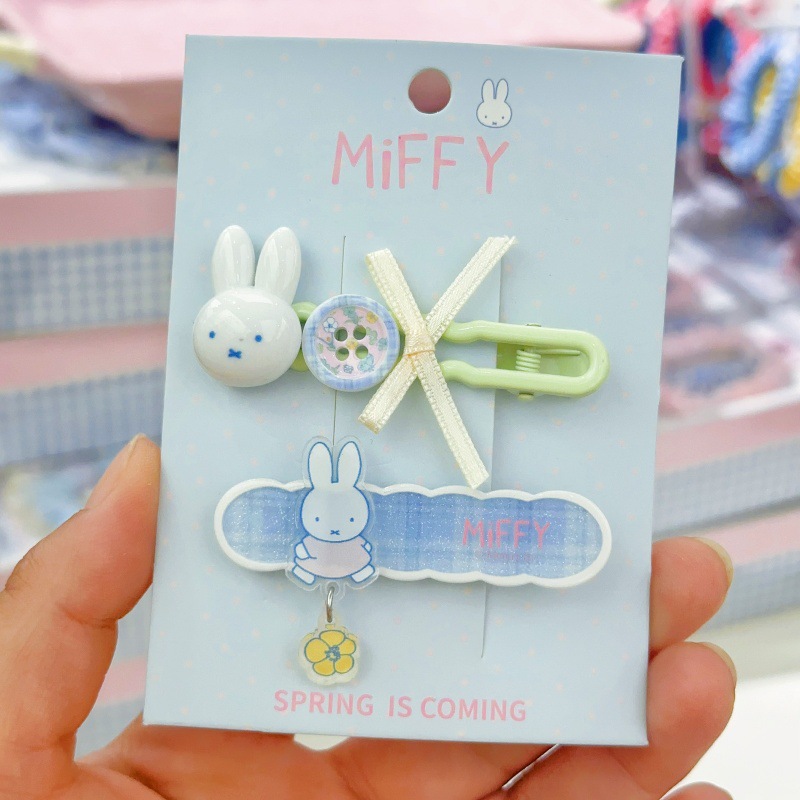 New Miffy rabbit bangs clip si – Hair Care Gift Set recenzja i cena