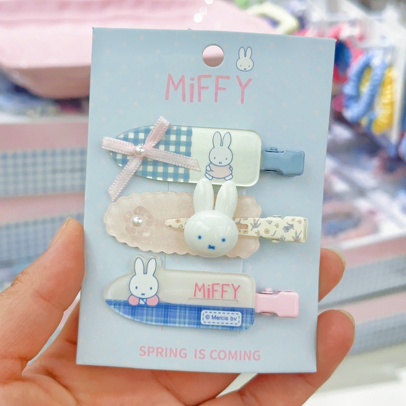 New Miffy rabbit bangs clip si – Hair Care Gift Set recenzja i cena