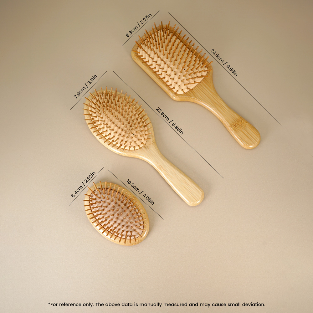 Bamboo Hair Brush Detangling B – Hair Care Daily Routine recenzja i cena