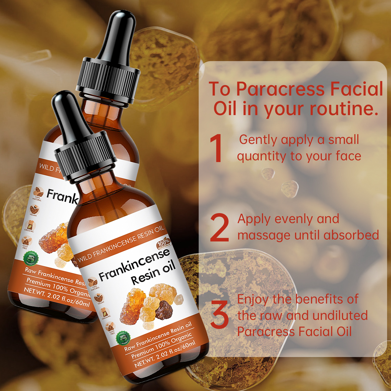 Organic Frankincense Resin Fac – Silk Press Serum recenzja i cena