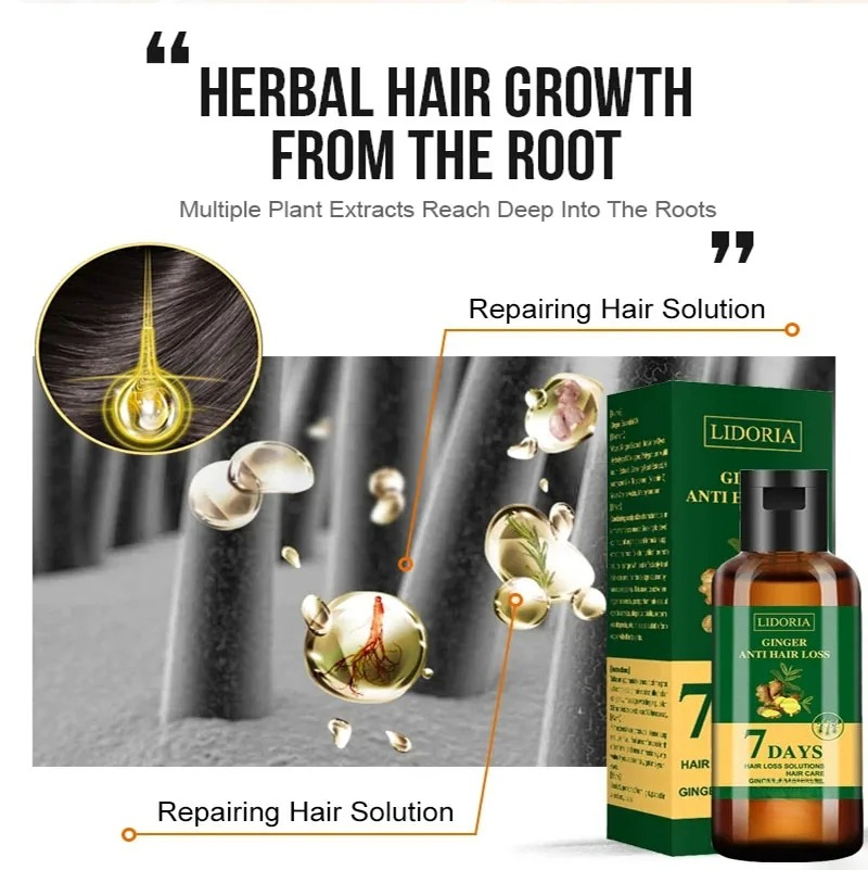 Ginger Hair Growth Products Fa – Hair Care Essential Oil Atomizing recenzja i cena