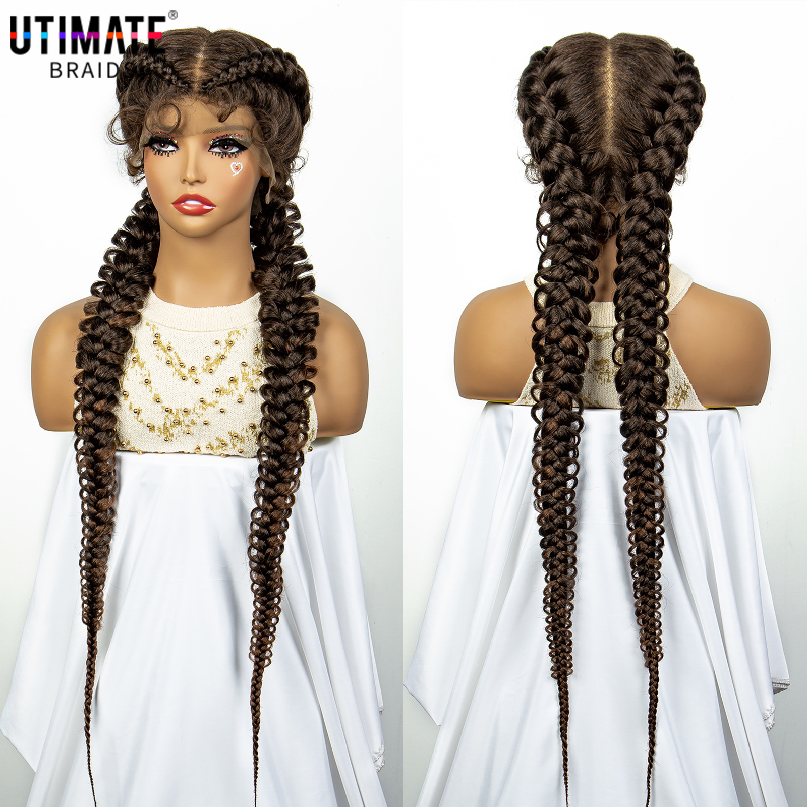 1B/30 Dark Brown Synthetic Lac – Braiding Hair Kanekalon recenzja i cena