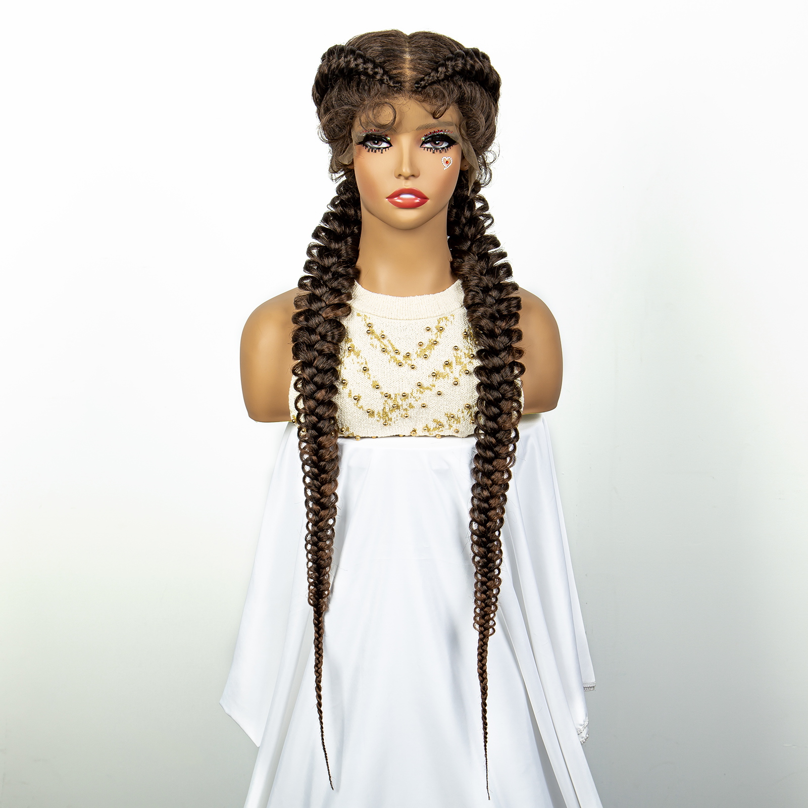 1B/30 Dark Brown Synthetic Lac – Braiding Hair Kanekalon recenzja i cena