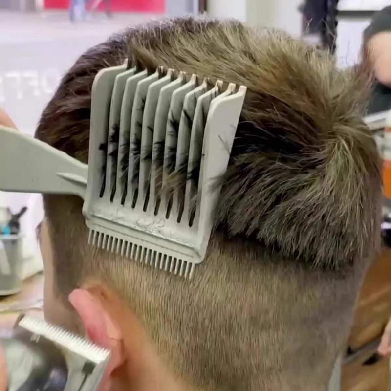 Men's Push Cut Comb, Hair Salo – Hair Care Long Hair recenzja i cena