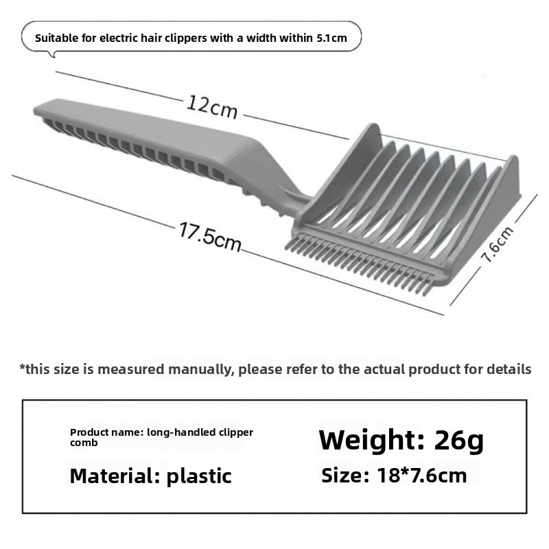 Men's Push Cut Comb, Hair Salo – Hair Care Long Hair recenzja i cena