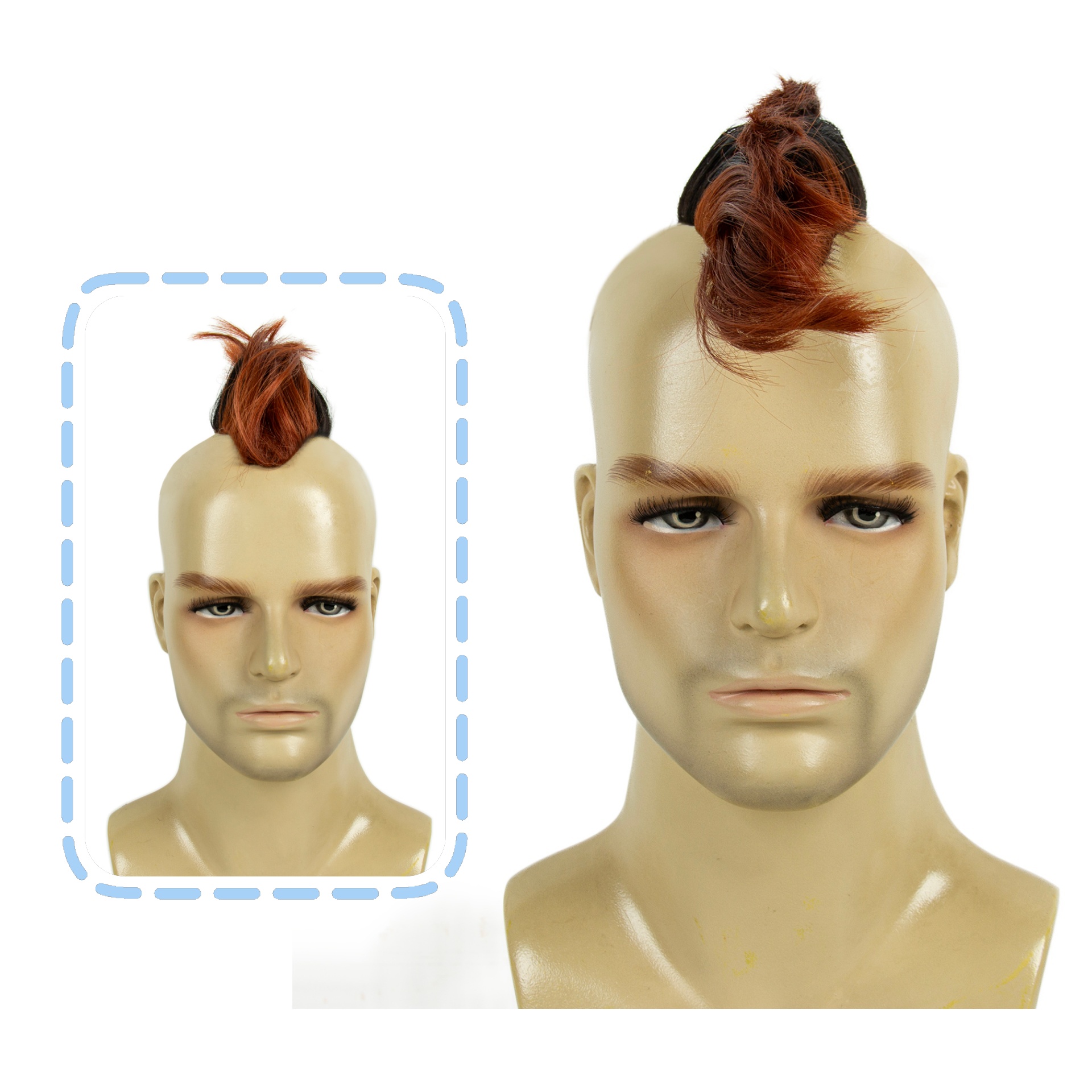 REEWES Obrem Brown Mokhaw Wig  – Braiding Hair Kanekalon recenzja i cena