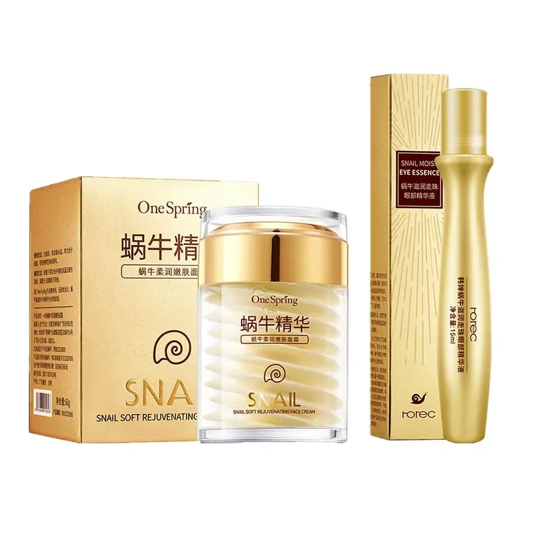 Skincare Set Snail Collagen Cr – Silk Press Serum recenzja i cena