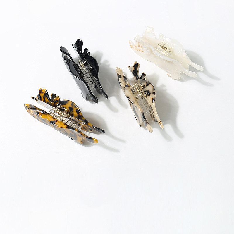 1/4pcs Advanced Ins style leop – Hair Clip Claw Large recenzja i cena