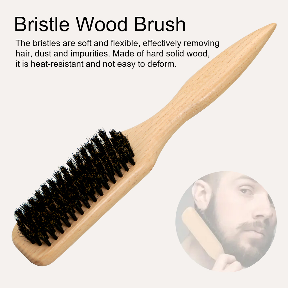 Wooden Bristle Hair Brush Set  – Hair Care Daily Routine recenzja i cena