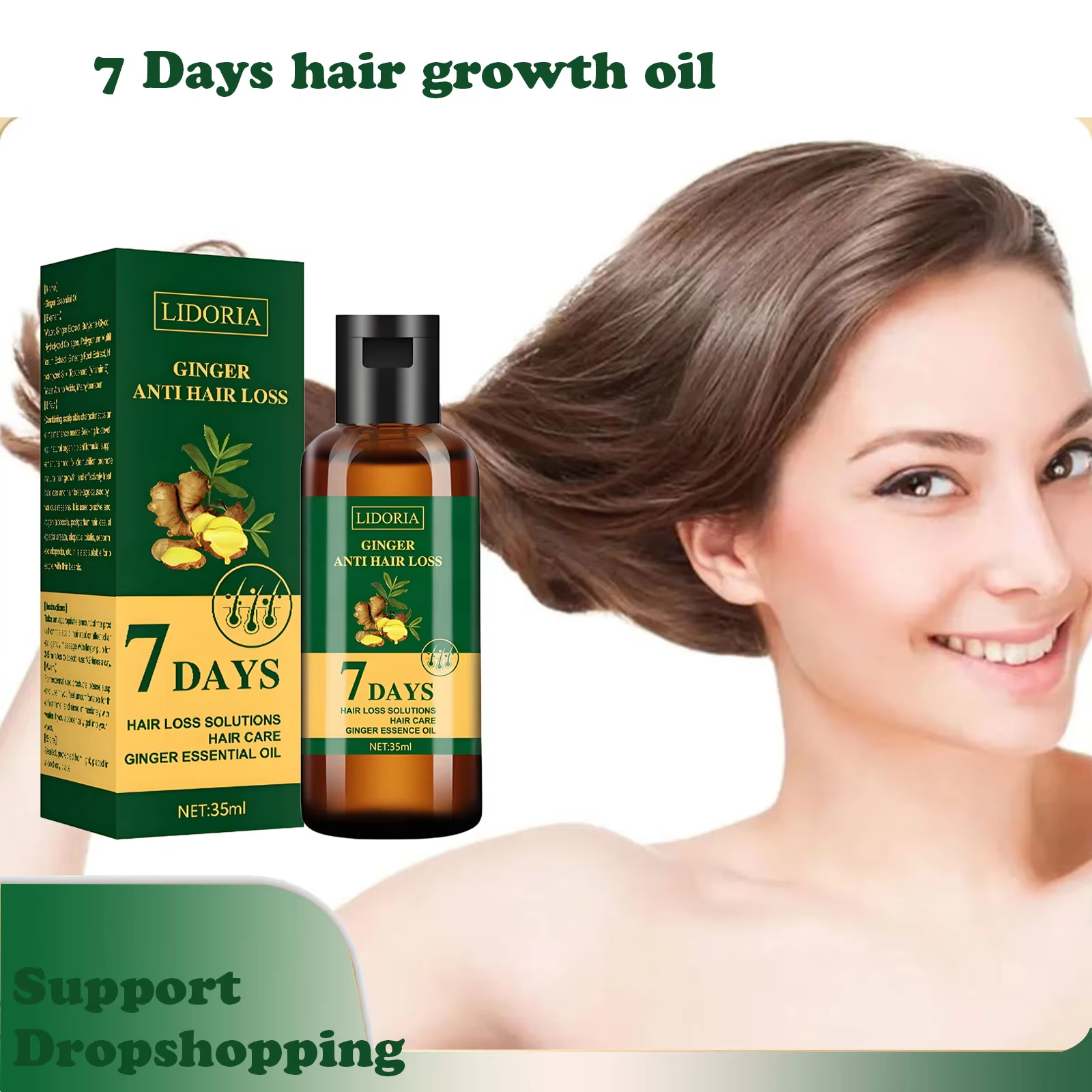 Ginger Hair Growth Essential O – Hair Care Essential Oil Atomizing recenzja i cena