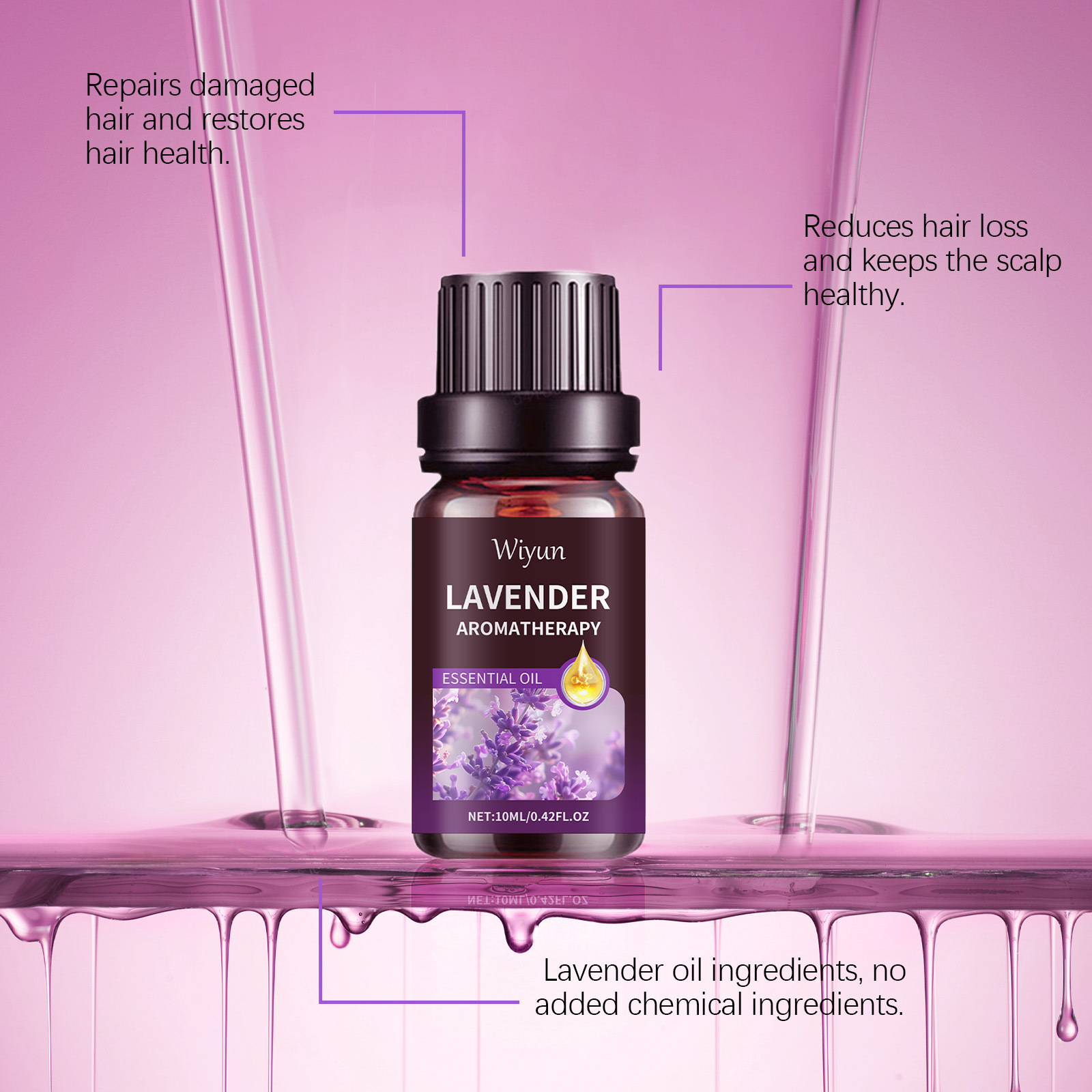 Lavender Essential Oil Anti-Fr – Hair Care Oil Serum recenzja i cena