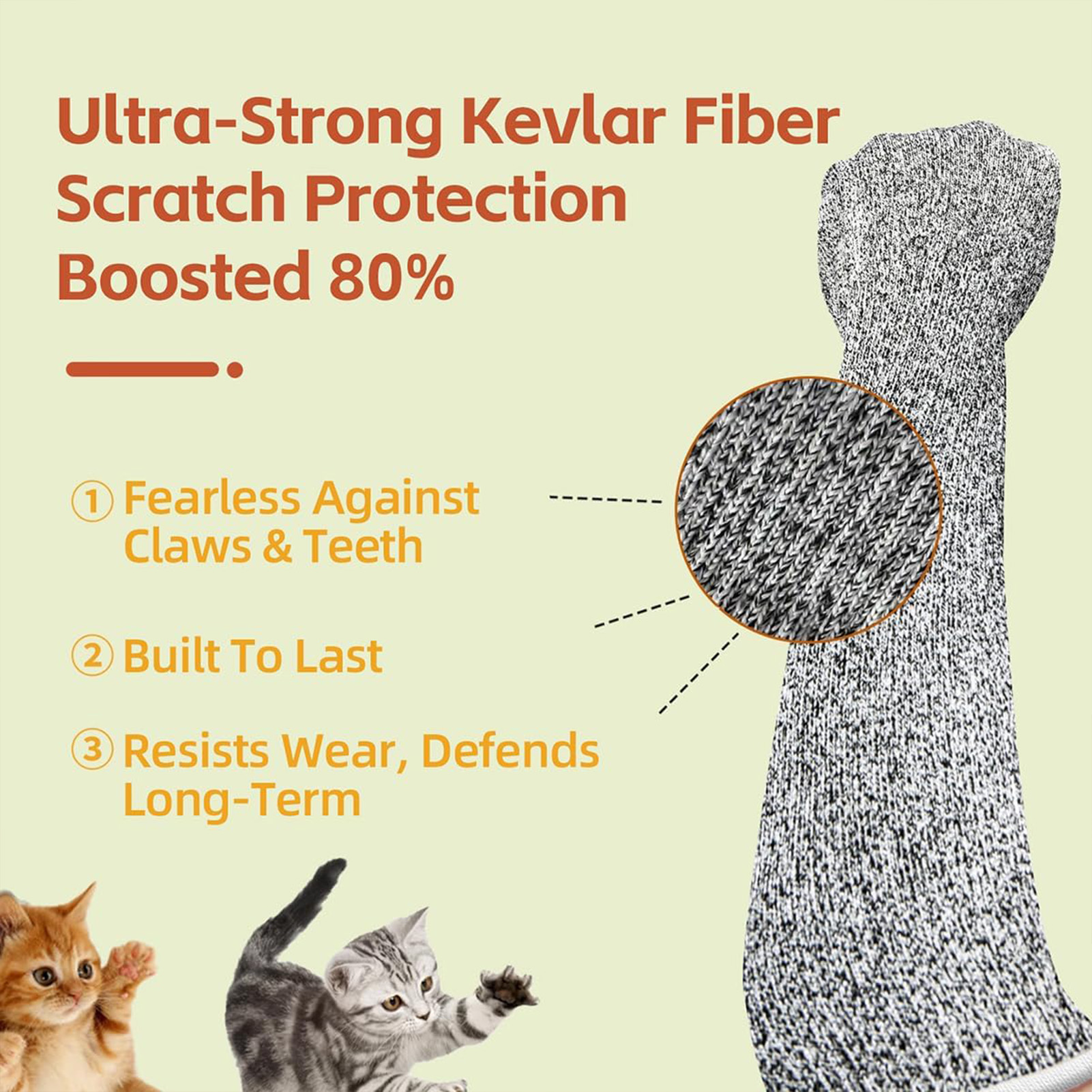 Pet Care Long Gloves 40cm Scra – Hair Care Long Hair recenzja i cena