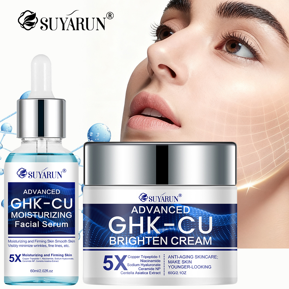 SUYARUN GHK-CU Cream & Serum - – Silk Press Serum recenzja i cena