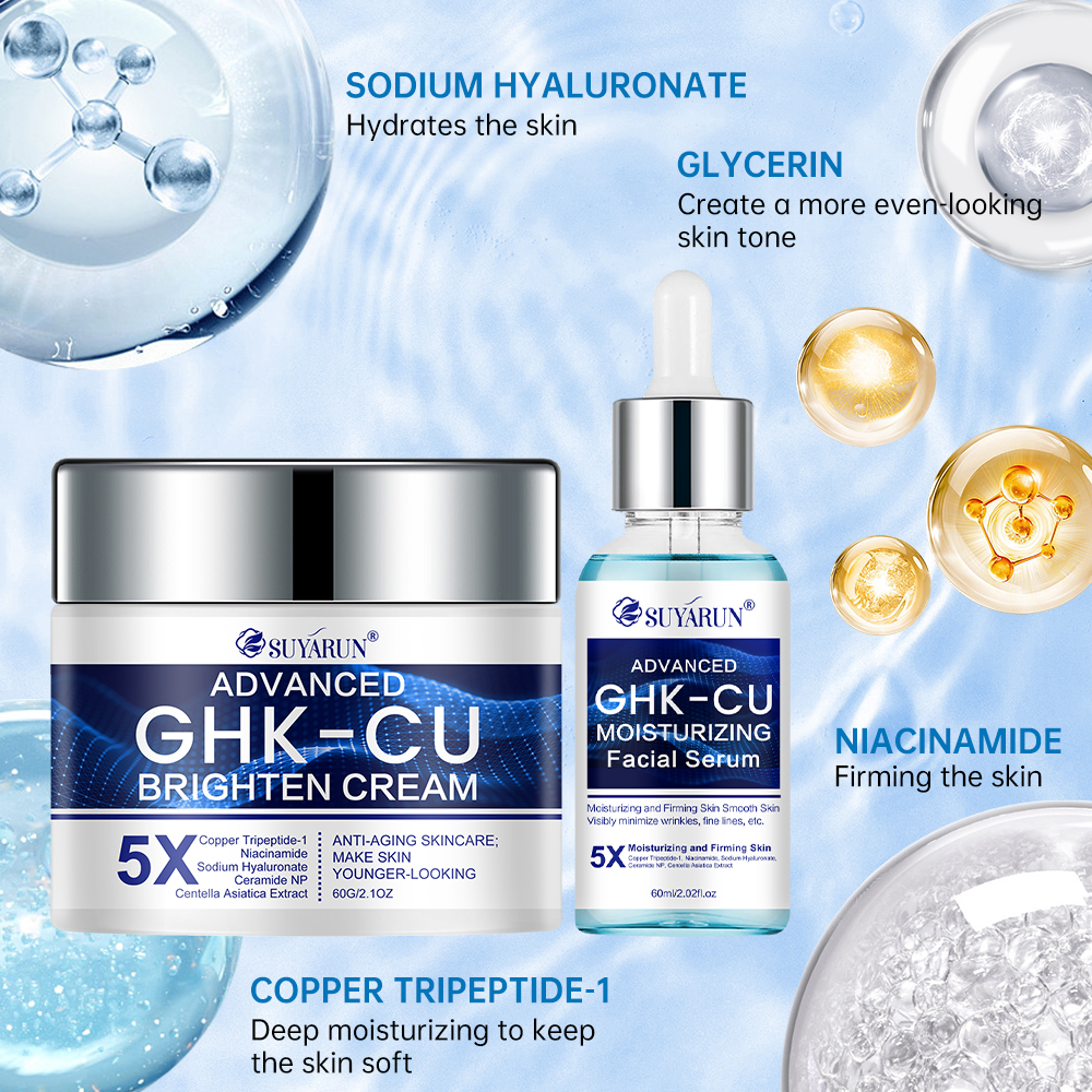 SUYARUN GHK-CU Cream & Serum - – Silk Press Serum recenzja i cena