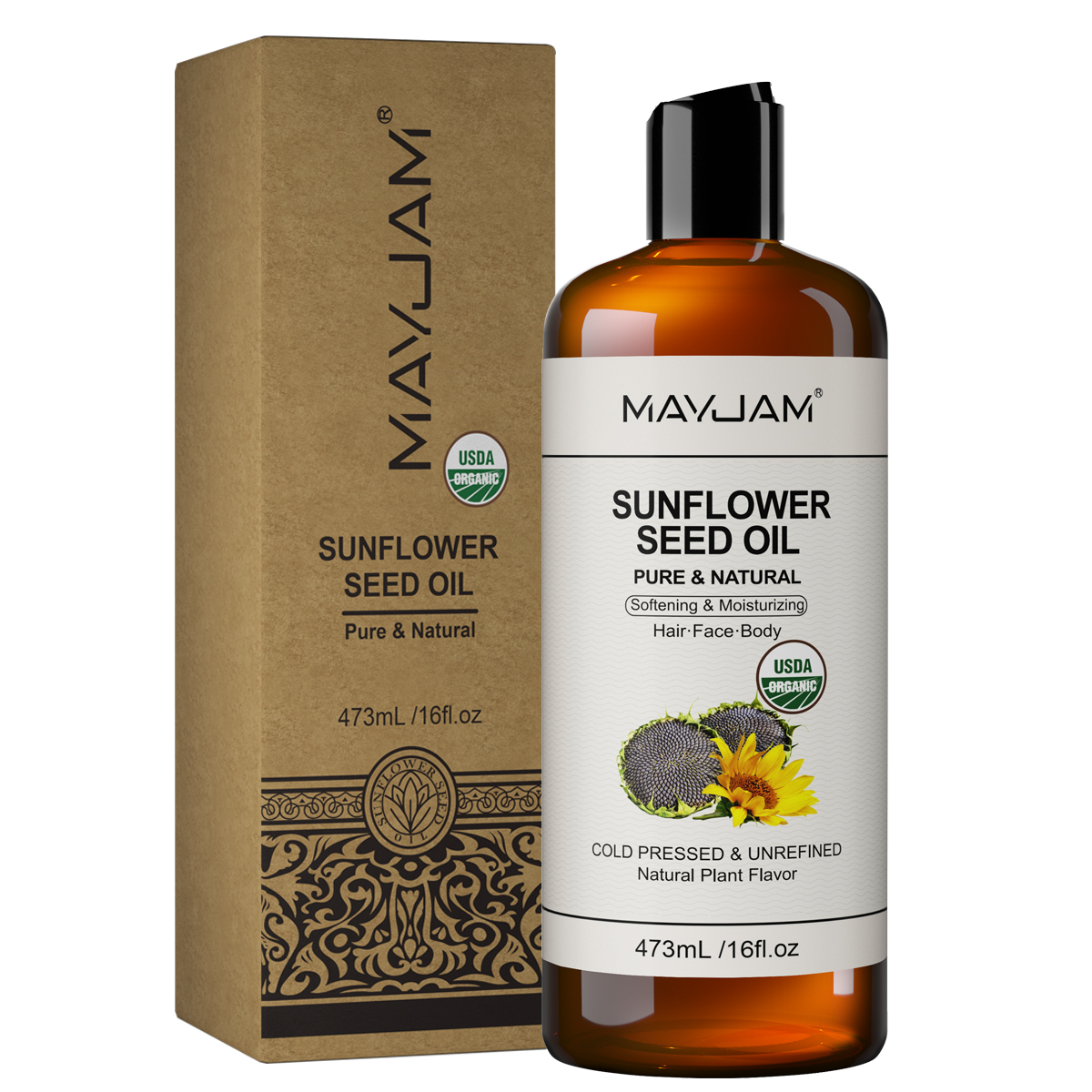 USDA Organic Coconut Oil for S – Hair Care Oil Serum recenzja i cena