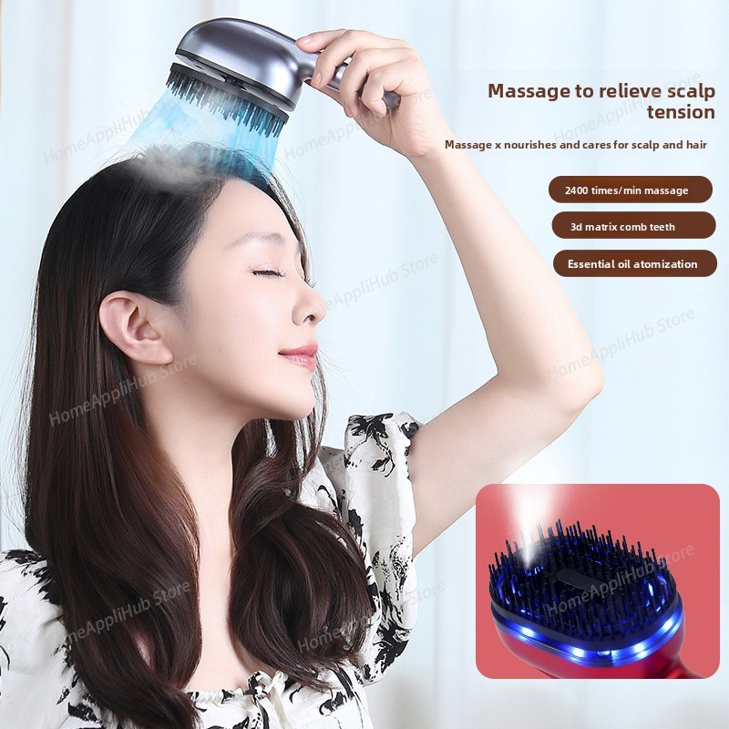 Electric Essential Oil Head Ma – Hair Care Essential Oil Atomizing recenzja i cena