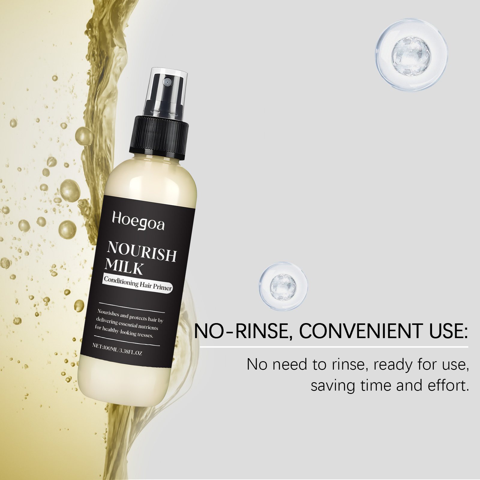 Milk Leave In Hair Spray With  – Hair Care Olive Oil recenzja i cena