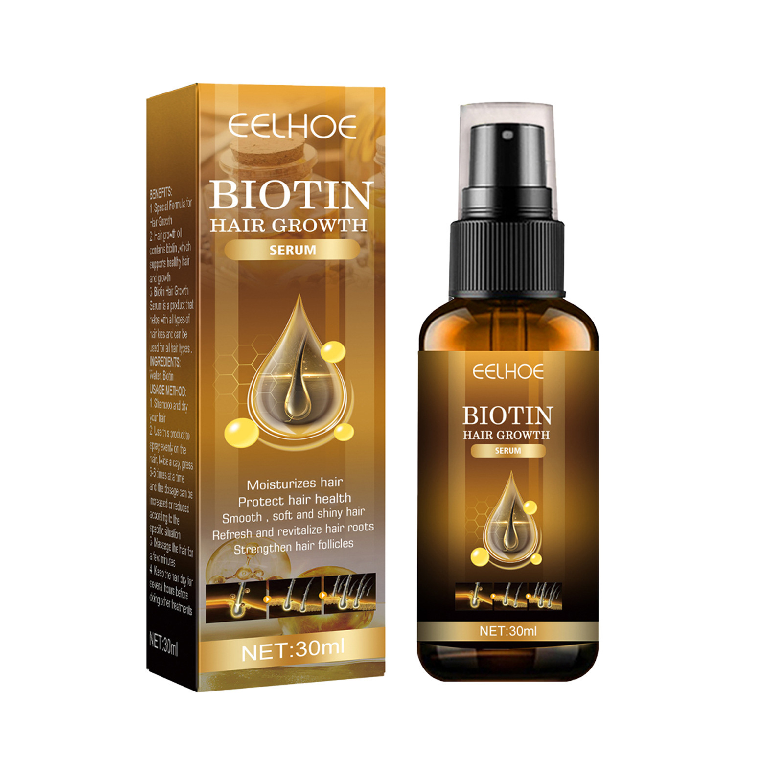 EELHOE Magic Biotin Hair Serum – Hair Care Ordinary recenzja i cena