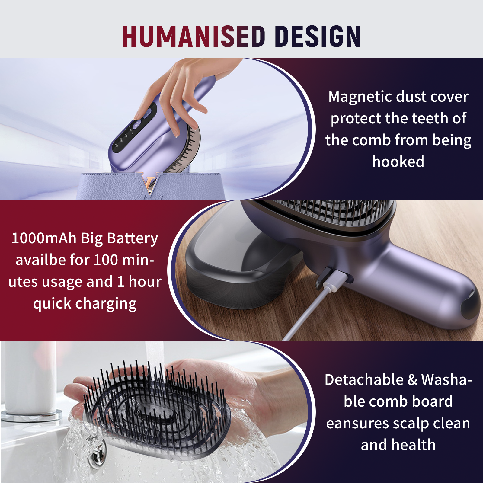 Electric Vibration Massage Com – Hair Care Essential Oil Atomizing recenzja i cena