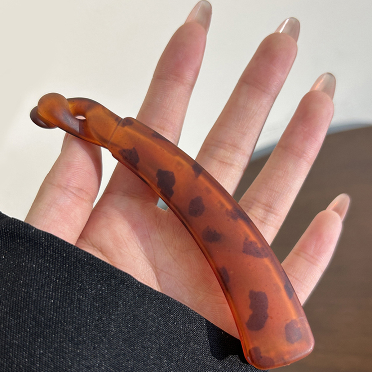 Korean Simple Banana Clip For  – Hair Clip Claw Large recenzja i cena