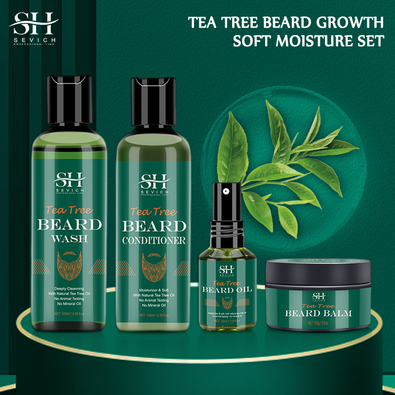 Sevich Tea Tree Beard Care Ser – Hair Care Essential Oil Atomizing recenzja i cena