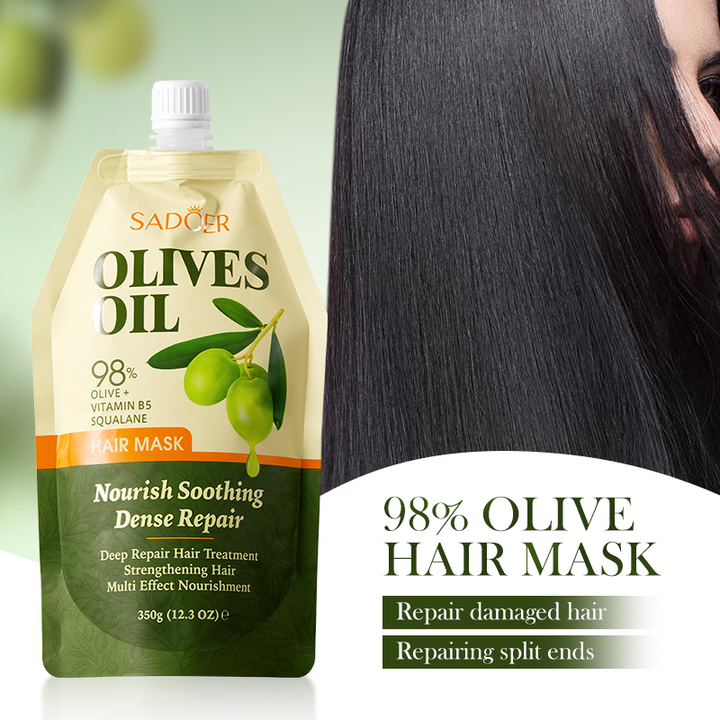 1/2Bags Olive Oil Hair Mask Co – Hair Care Olive Oil recenzja i cena