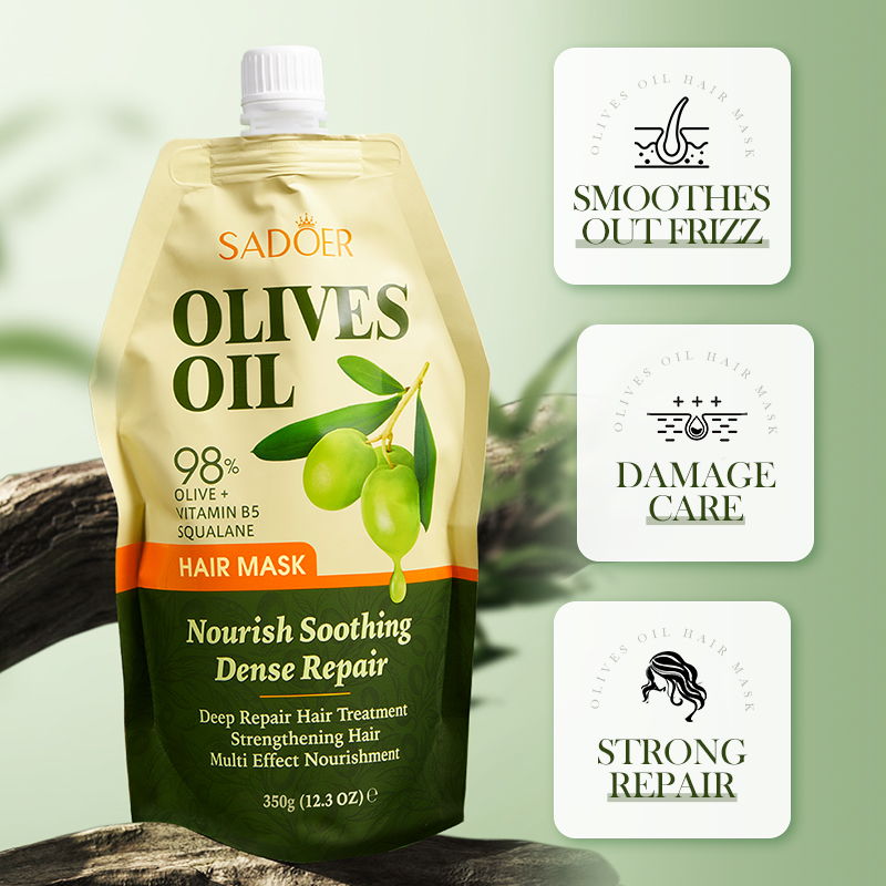1/2Bags Olive Oil Hair Mask Co – Hair Care Olive Oil recenzja i cena