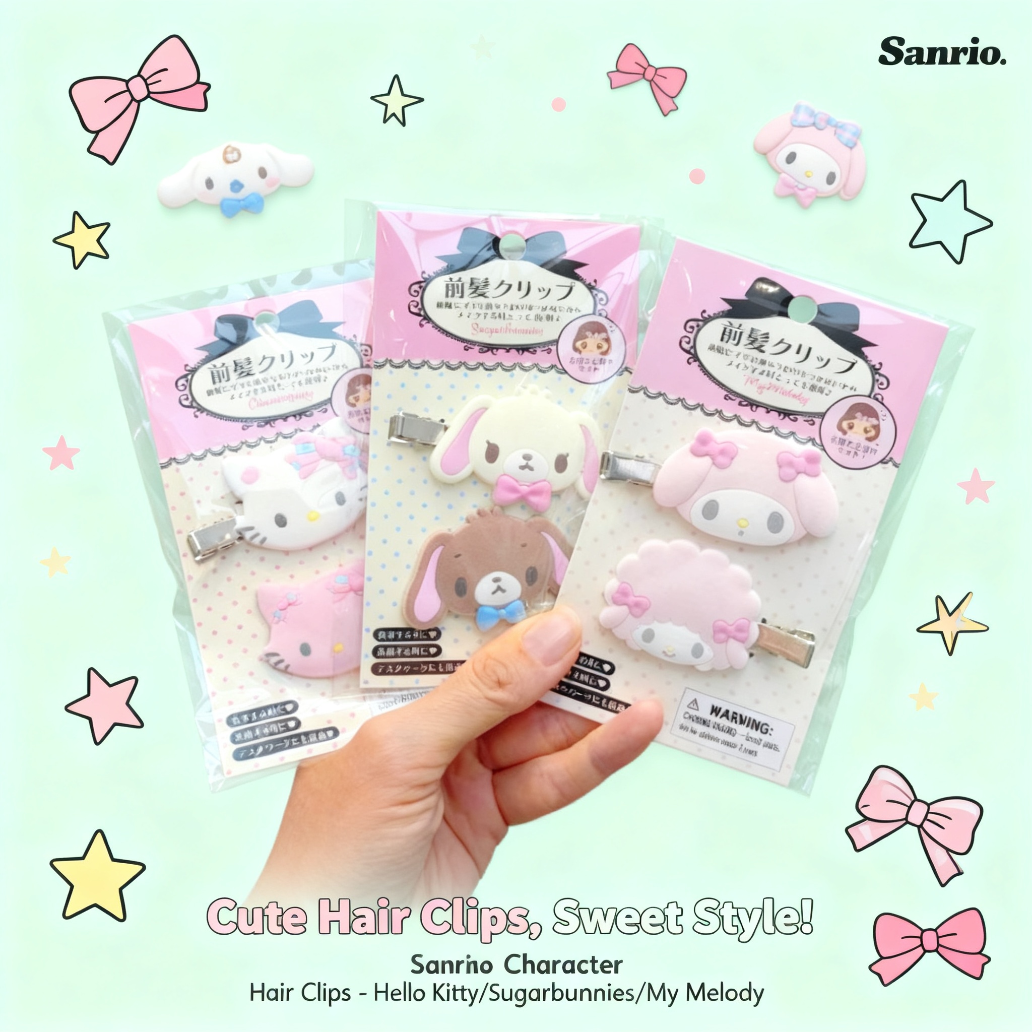 Kawaii Sugarbunnies Hairpin Ca – Hair Care Gift Set recenzja i cena