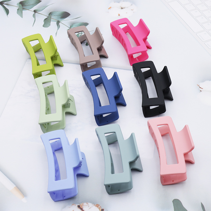 Korean Women Girls Plastic Hai – Hair Clip Claw Large recenzja i cena