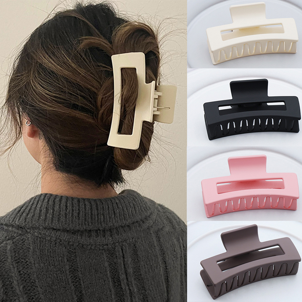 Korean Women Girls Plastic Hai – Hair Clip Claw Large recenzja i cena
