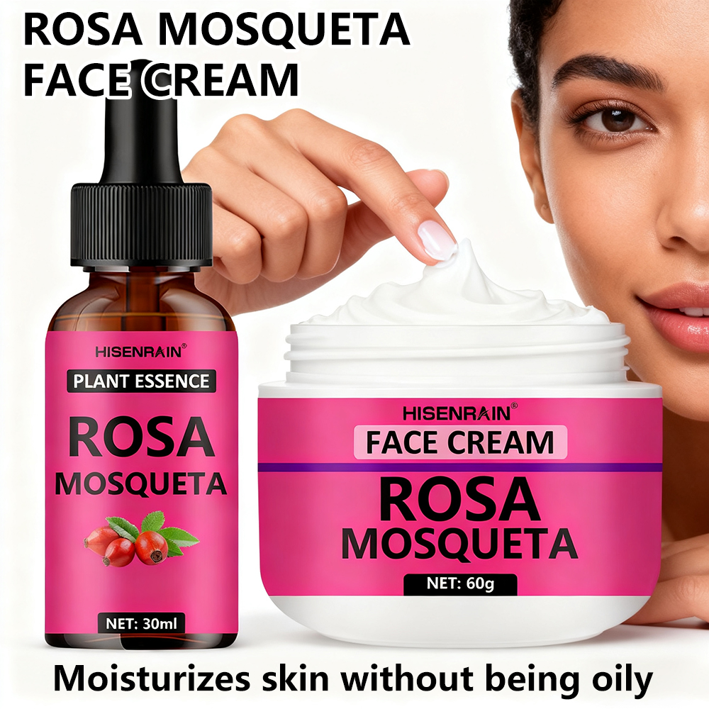 HISENRAIN Rosehip Skincare Set – Silk Press Serum recenzja i cena