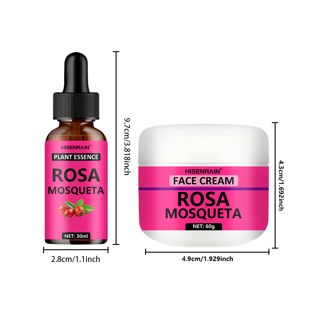 HISENRAIN Rosehip Skincare Set – Silk Press Serum recenzja i cena