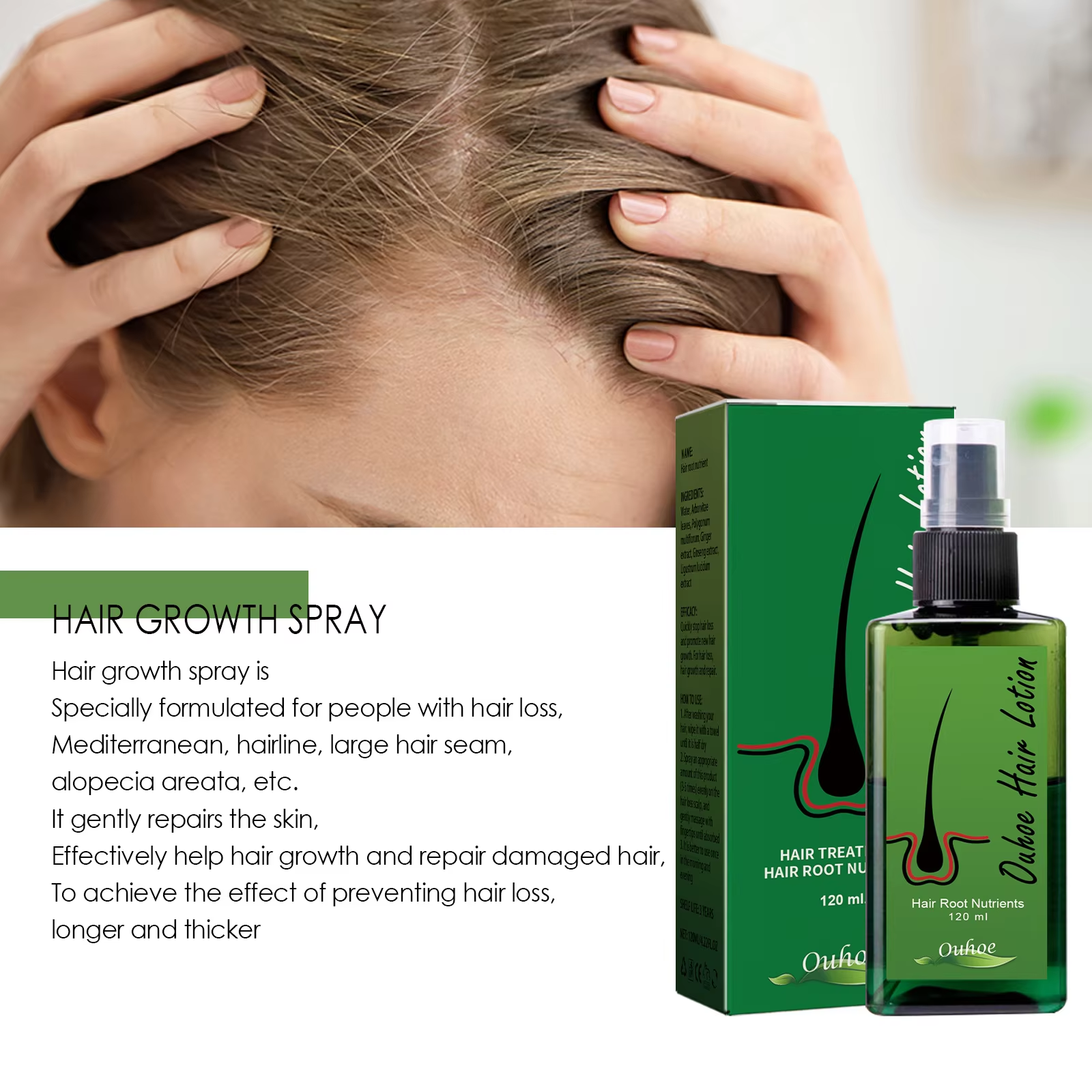 Hair Growth Spray Anti Hair Lo – Hair Care Vegan recenzja i cena