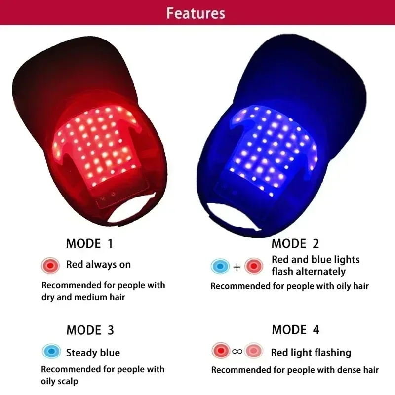 NEW LED Red Blue Light Therapy – Hair Care Vegan recenzja i cena