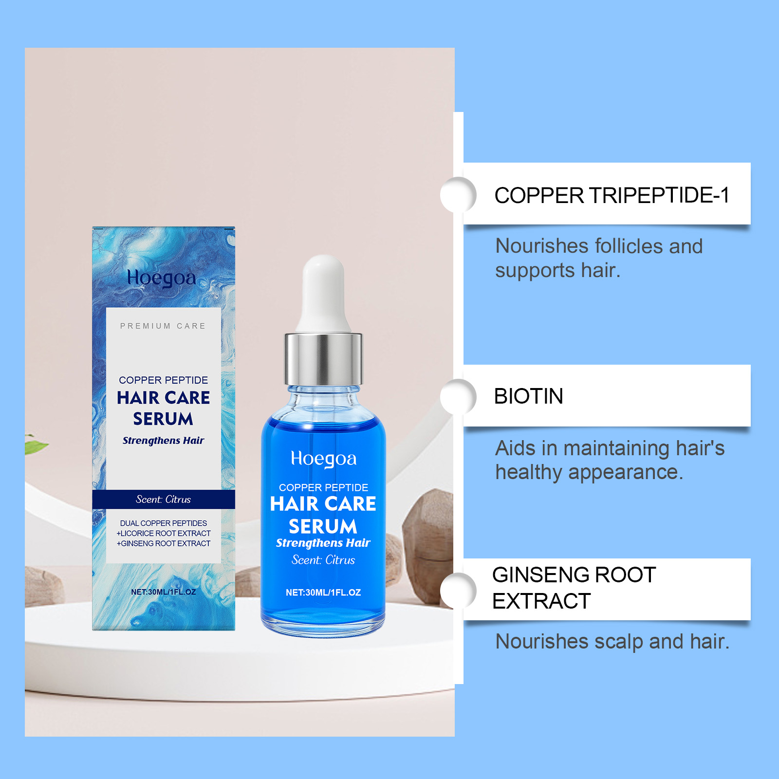 Copper Peptide Hair Growth Ser – Hair Care Ordinary recenzja i cena
