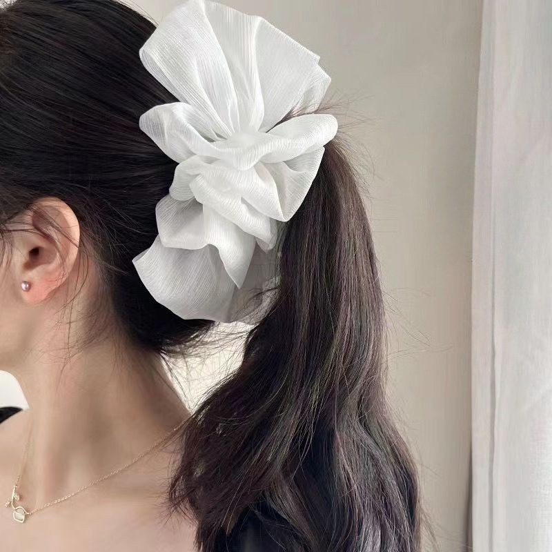 Large Black White Mesh Hair Cl – Hair Clip Claw Large recenzja i cena