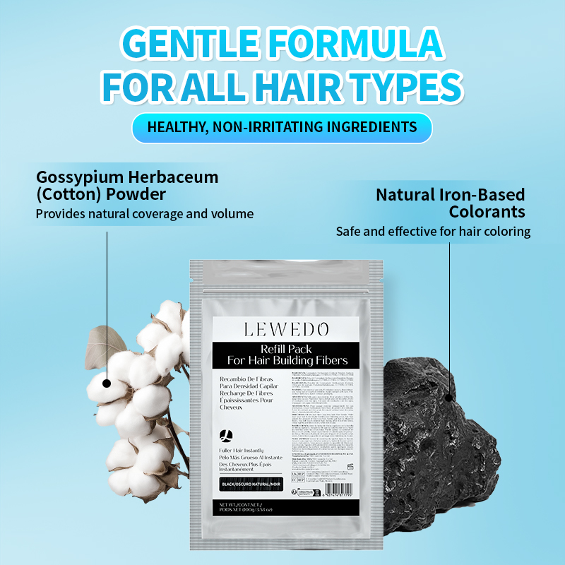 Hair Fibers Powder 100g Instan – Hair Care Vegan recenzja i cena