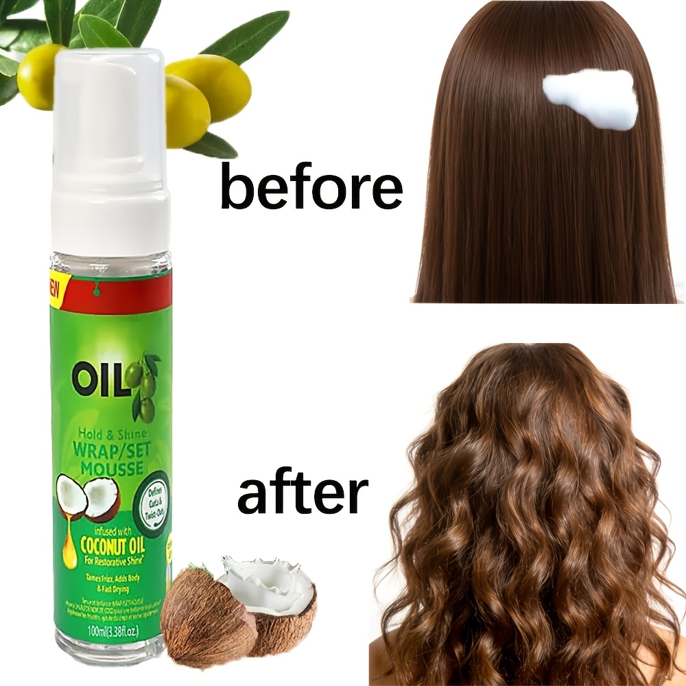 Curling Styling Care Mousse, S – Hair Care Olive Oil recenzja i cena
