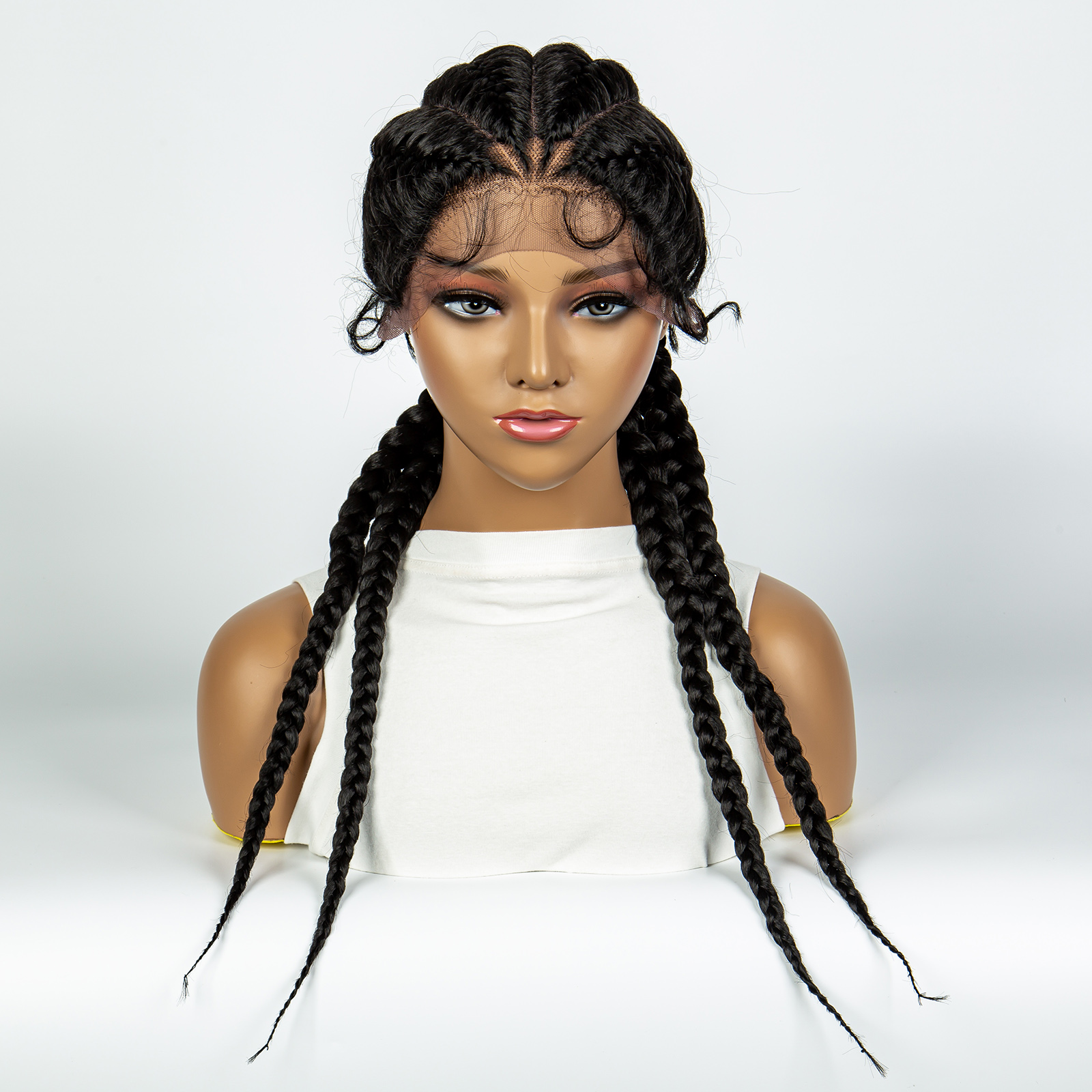 Synthetic Cornrow Braiding Wig – Braiding Hair Kanekalon recenzja i cena