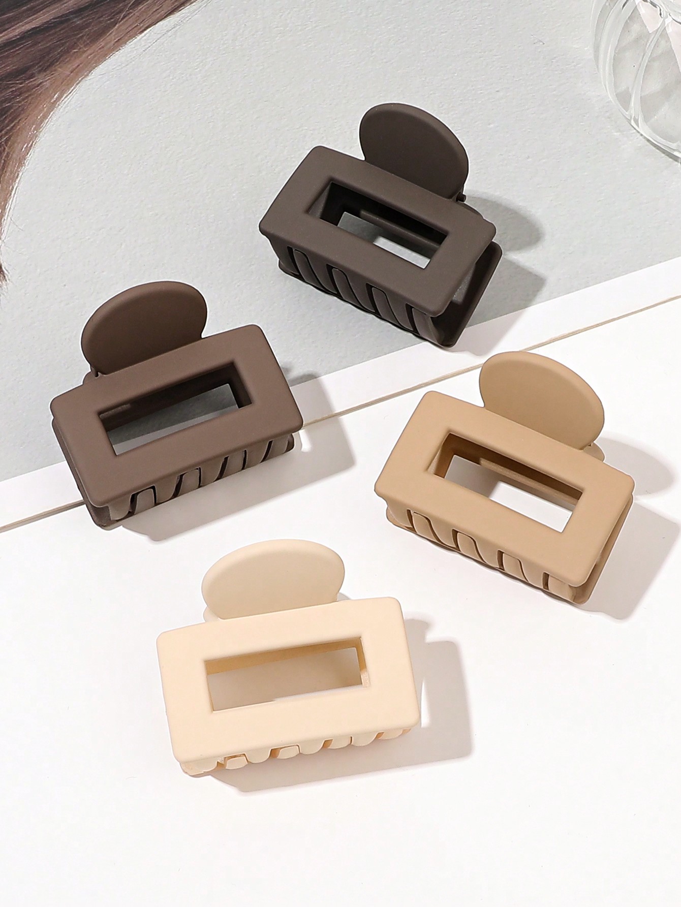 4Pcs Matte Hair Claw Clips for – Hair Care Gift Set recenzja i cena