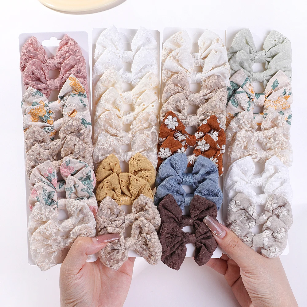 10Pcs/Set Fashion Bows Hairgri – Hair Care Gift Set recenzja i cena
