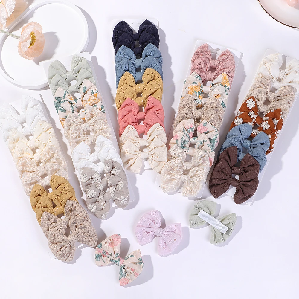10Pcs/Set Fashion Bows Hairgri – Hair Care Gift Set recenzja i cena