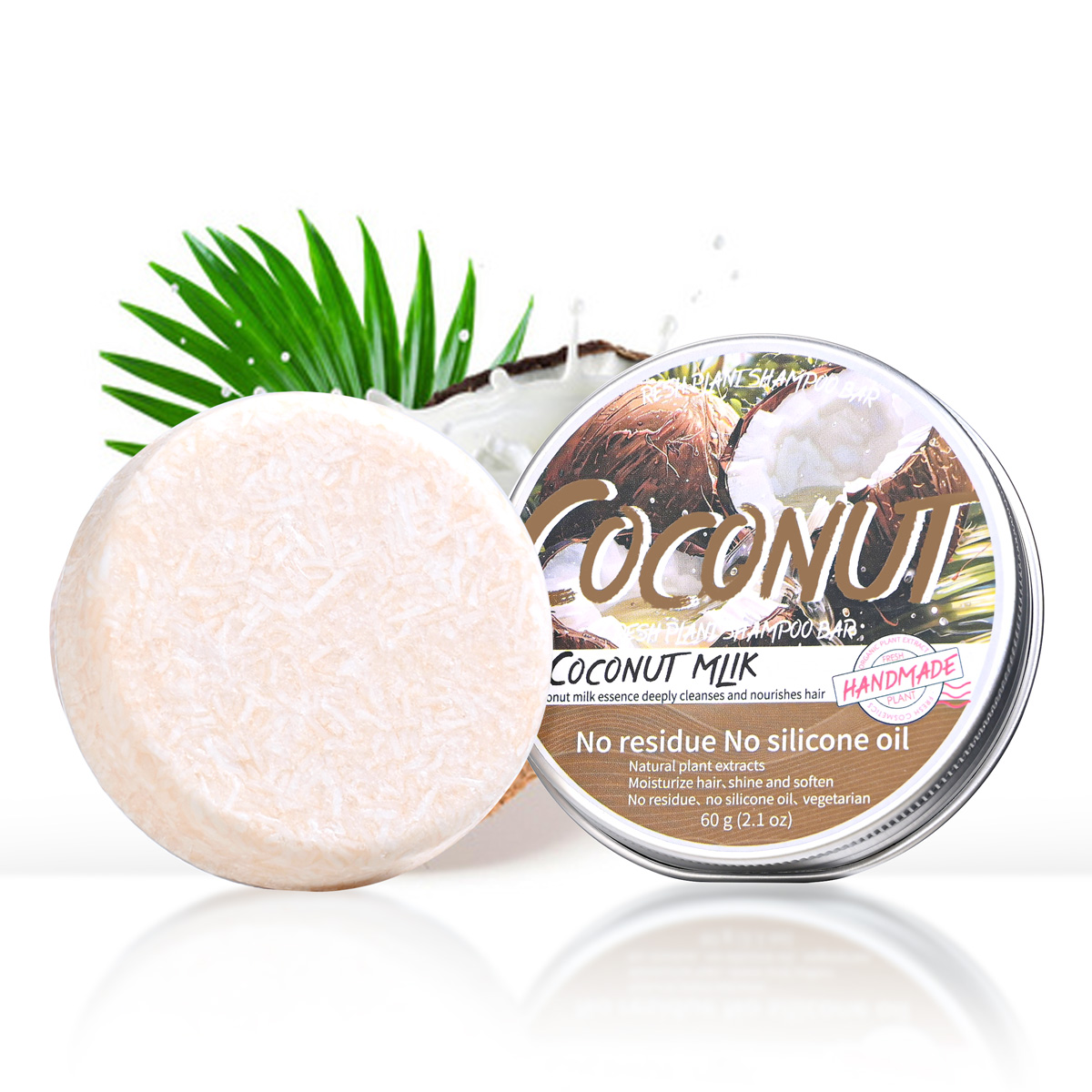 LH+60g Solid Coconut Shampoo w – Hair Care Olive Oil recenzja i cena