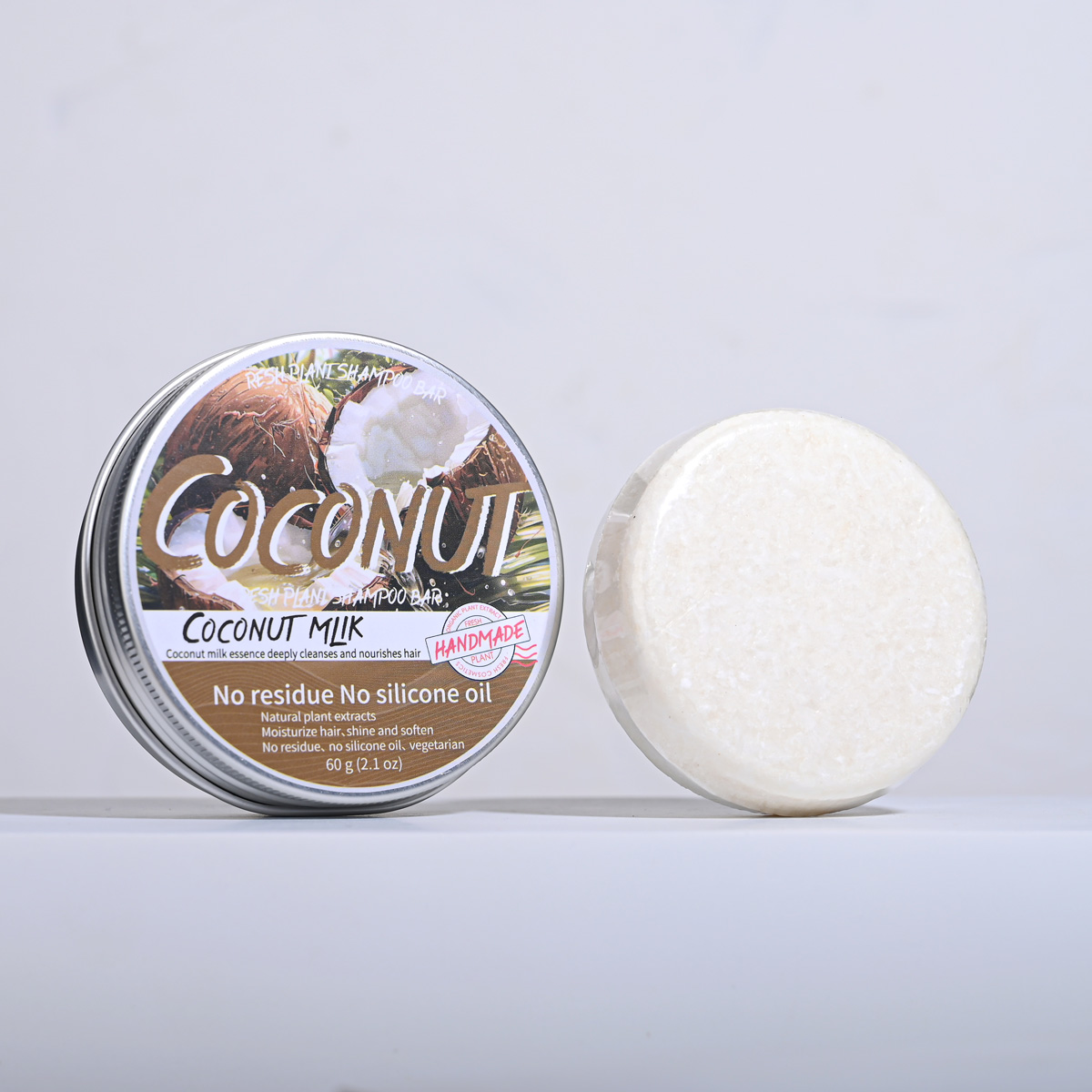 LH+60g Solid Coconut Shampoo w – Hair Care Olive Oil recenzja i cena