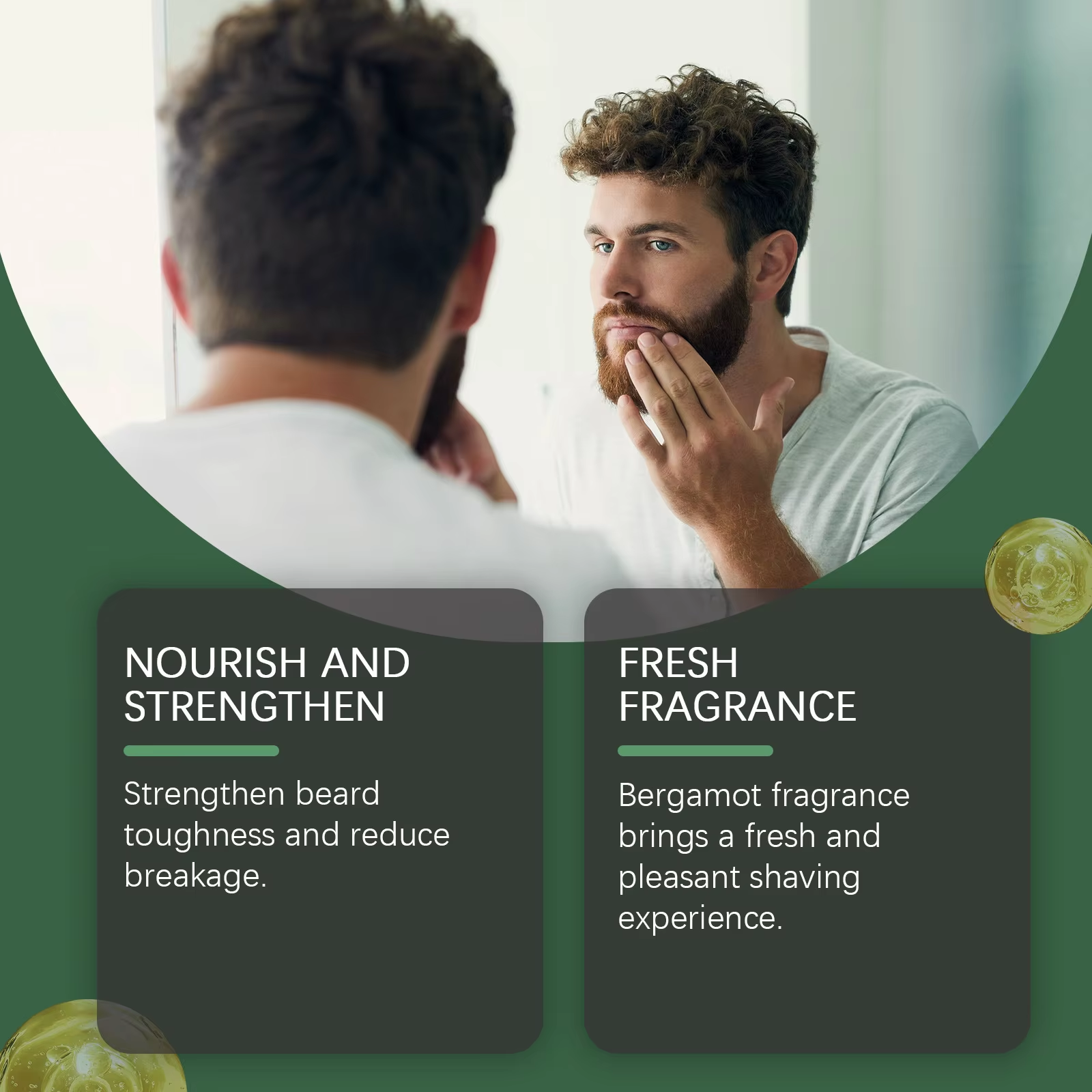 Men Beard Nourishing Oil Trim  – Hair Care Oil Serum recenzja i cena