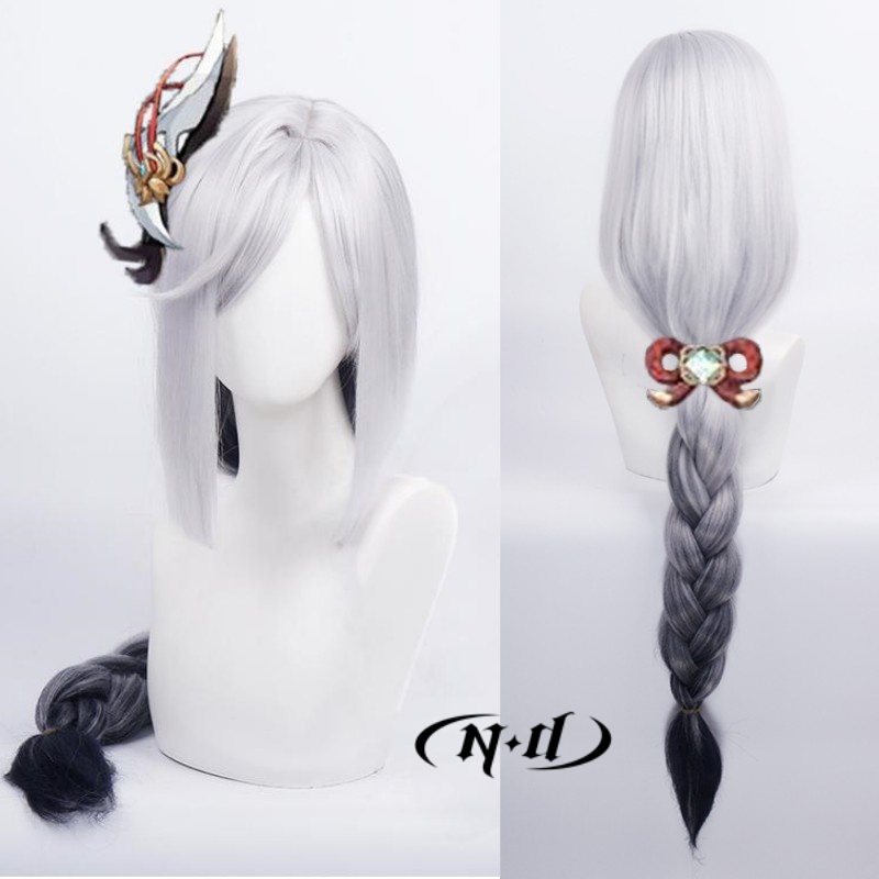 ND Shenhe Cosplay Wigs Hairpie – Braiding Hair Kanekalon recenzja i cena